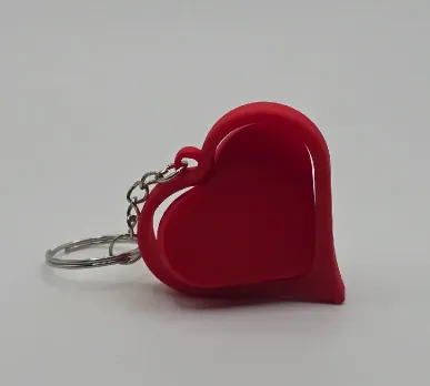 Spinning Heart Keychain