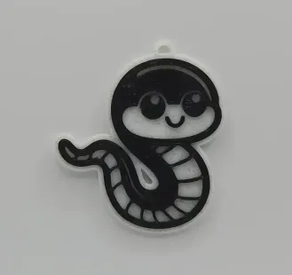 Cute Snake Keychain