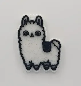 Cute Lama Keychain